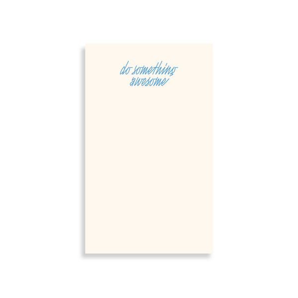Moglea Something Awesome Pad - Second, a colorful, artistic paper pad featuring vibrant designs and creative patterns.
