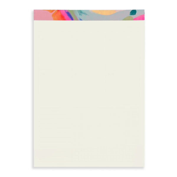 Blank legal pad by Moglea, Palmita notepad with white pages and simple design, suitable for writing and note-taking.
